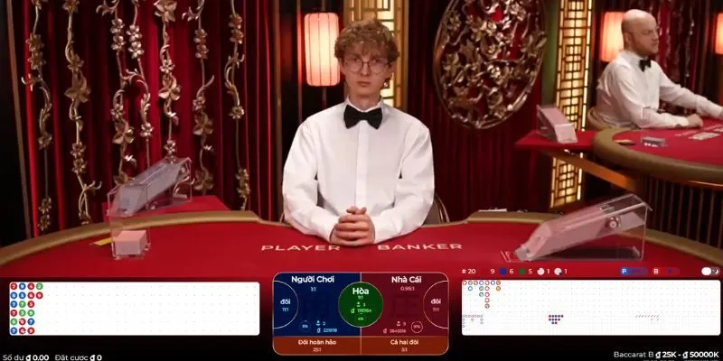 Tìm hiểu thông tin về game Baccarat Livestream tại U888