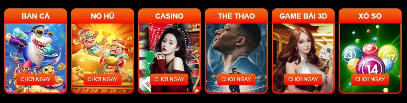 U888 thu hút với các sản phẩm đa dạng